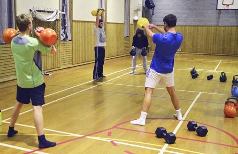Kettlebells og crossfin trening